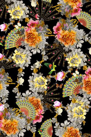 潮流时尚印花华亿平台图片