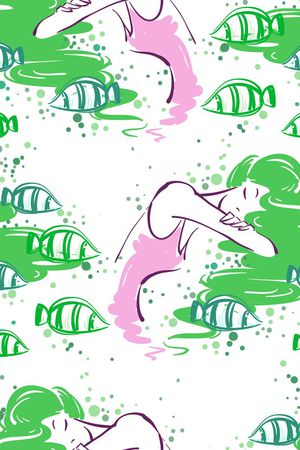 线条抽象印花华亿平台图片