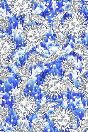 流行时尚印花华亿平台图片