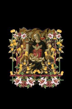 潮流时尚印花华亿平台图片