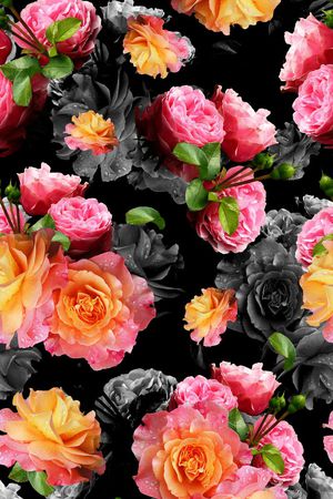 花卉真实高清印花华亿平台图片