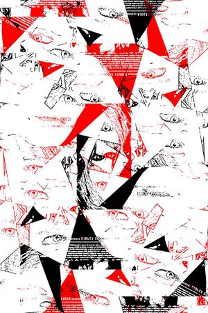 抽象印花华亿平台图片