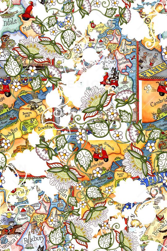 地图印花华亿平台图片