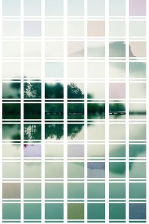 玻璃模糊印花华亿平台图片