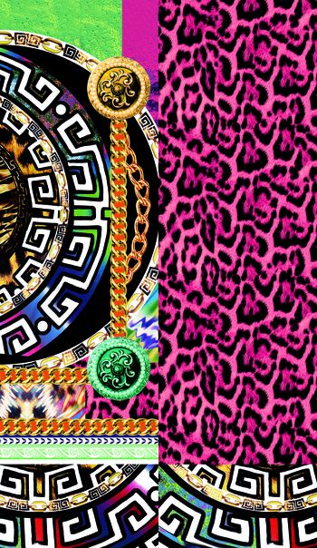 519299-定位豹纹图案花