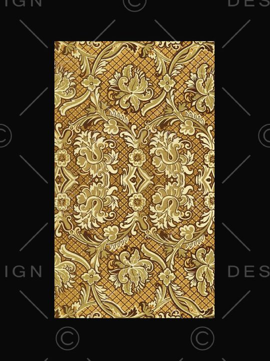 巴洛克印花华亿平台图片