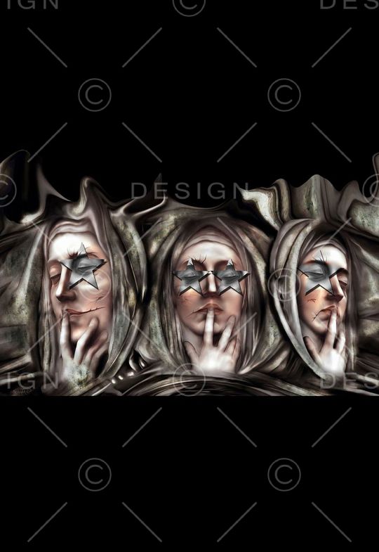 潮流时尚印花华亿平台图片