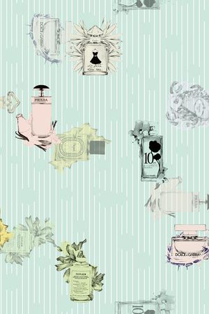 时尚水彩印花华亿平台图片