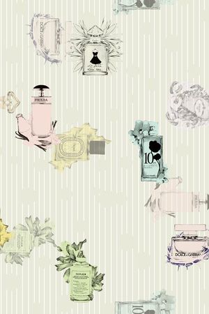 时尚水彩印花华亿平台图片