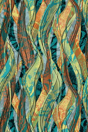 抽象印花华亿平台图片