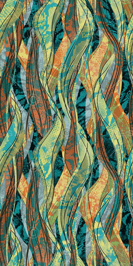 抽象印花华亿平台图片