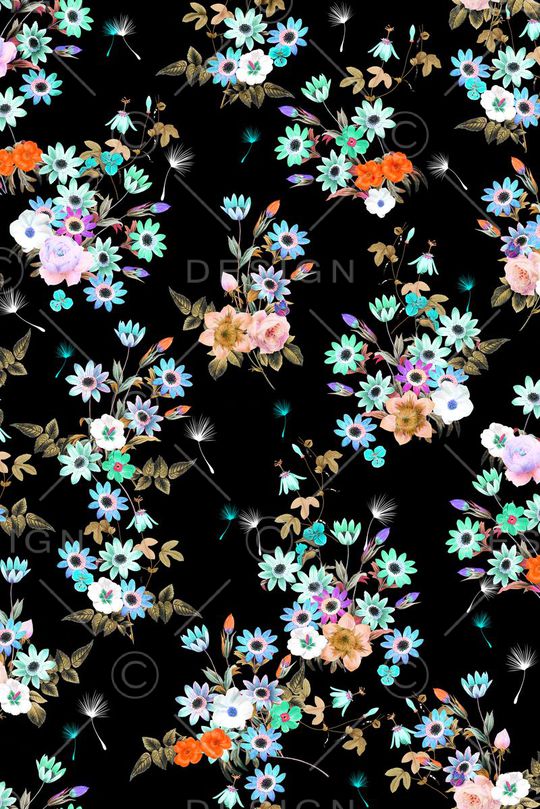 蒲公英印花华亿平台图片