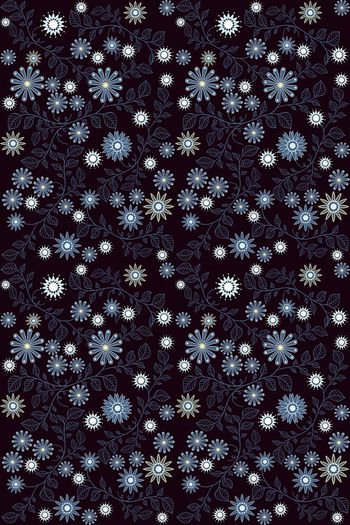 519475-cp原创红底黑金 花卉