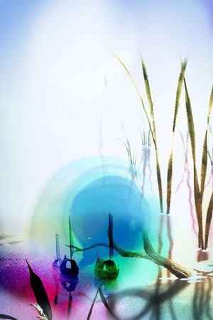 中国风印花华亿平台图片