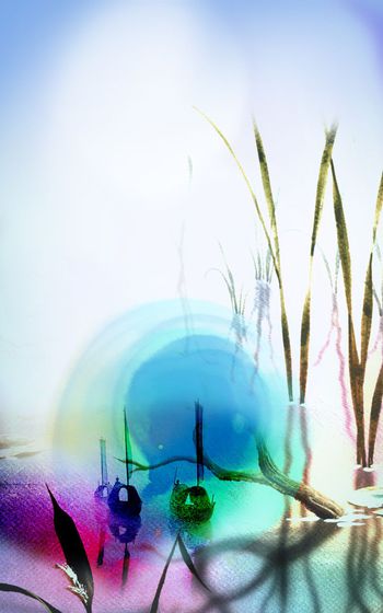 中国风印花华亿平台图片