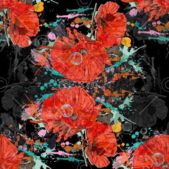 流行时尚印花华亿平台图片