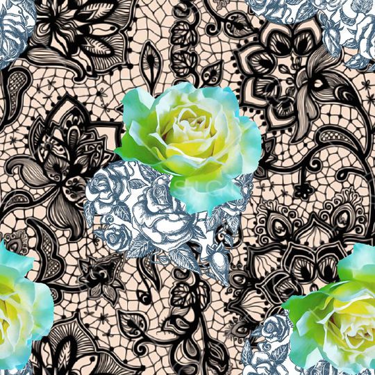 抽象印花华亿平台图片