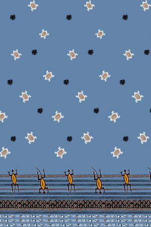 几何印花华亿平台图片