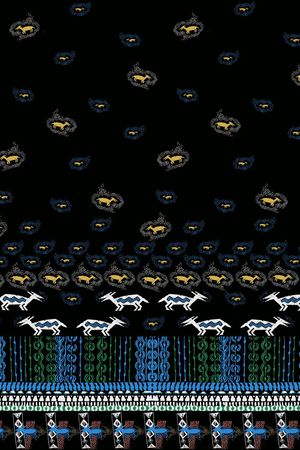 几何印花华亿平台图片