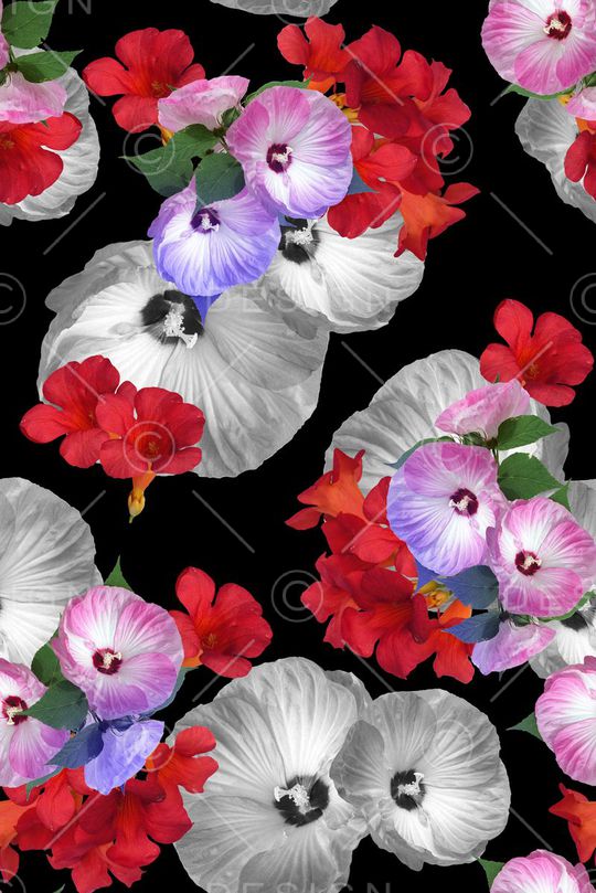 中国风印花华亿平台图片