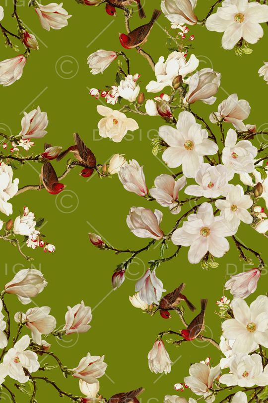 青花瓷印花华亿平台图片