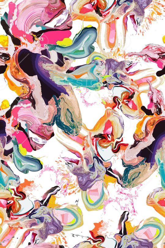 抽象印花华亿平台图片