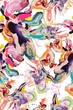 抽象印花华亿平台图片