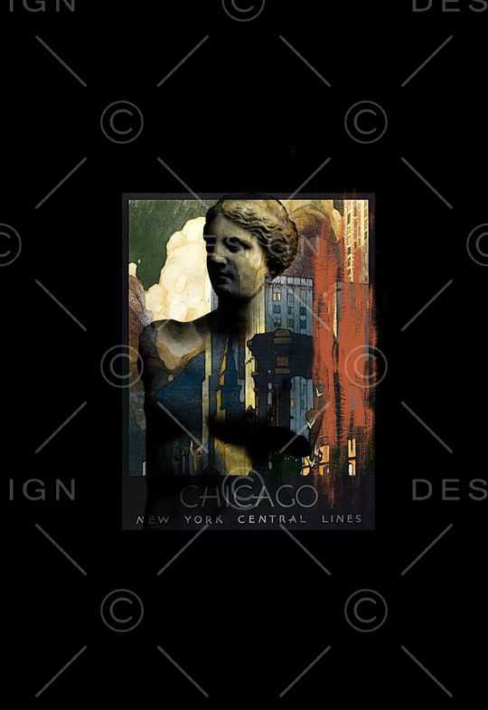 潮流时尚印花华亿平台图片