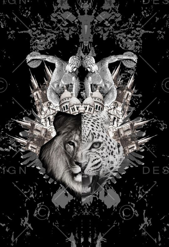 潮流时尚印花华亿平台图片