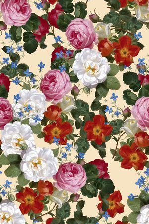 复古潮流欧式印花华亿平台图片