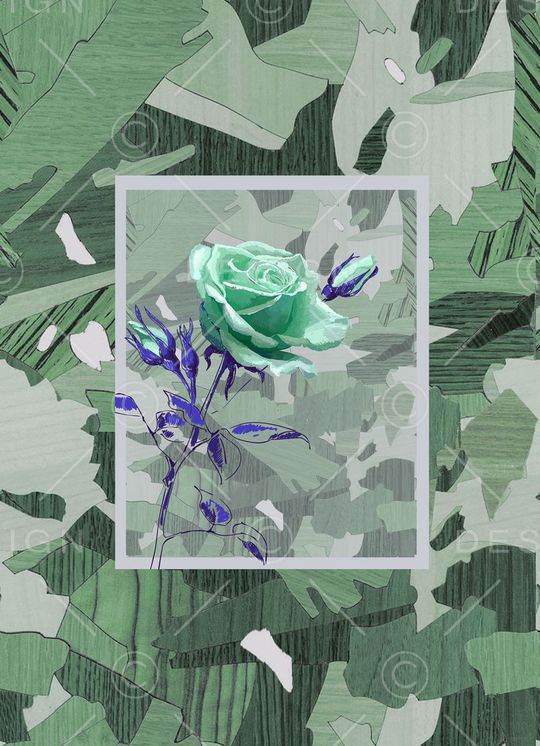 抽象印花华亿平台图片