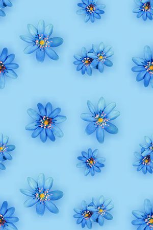 绘风情小花花卉印花华亿平台图片