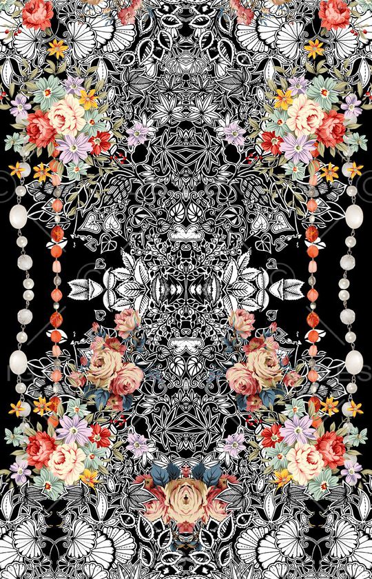 欧式印花华亿平台图片