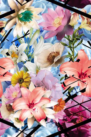 流行时尚印花华亿平台图片