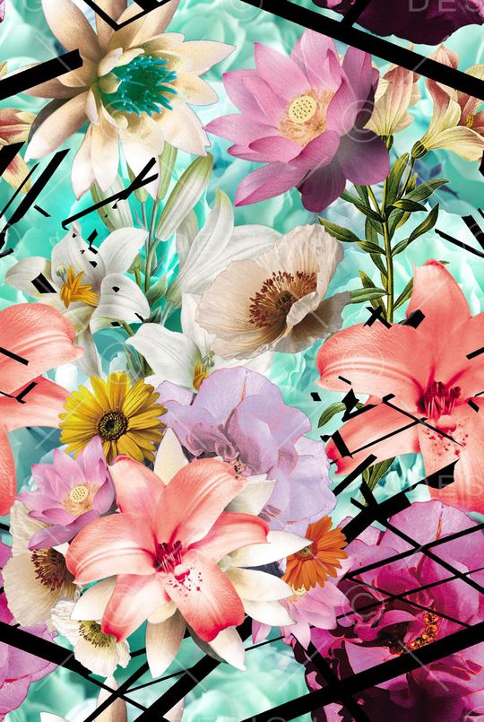 流行时尚印花华亿平台图片