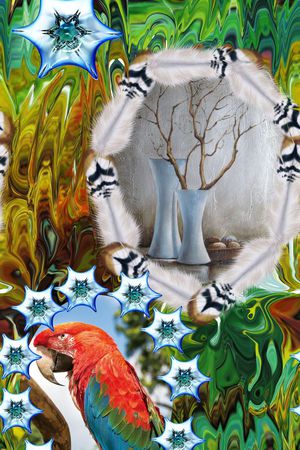 写意印花华亿平台图片