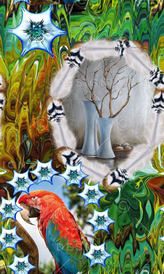 写意印花华亿平台图片