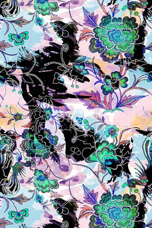 流行时尚印花华亿平台图片