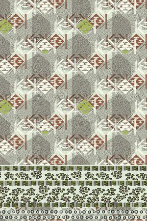 几何印花华亿平台图片