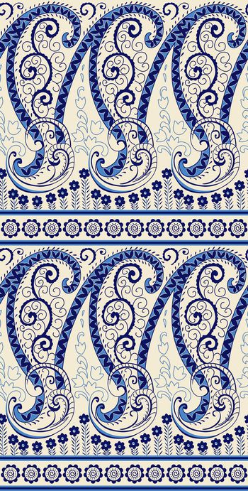 520210-大牌佩斯利火腿纹印花设计