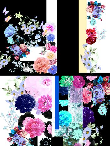 写意印花华亿平台图片