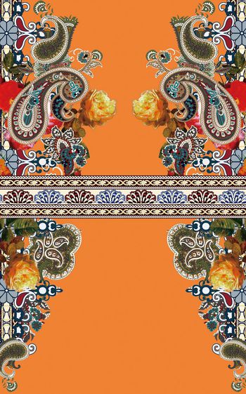 520250-原创大牌花卉 佩斯利定位民族华亿平台