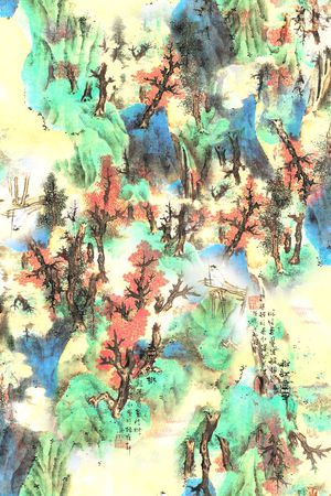 山水印花华亿平台图片