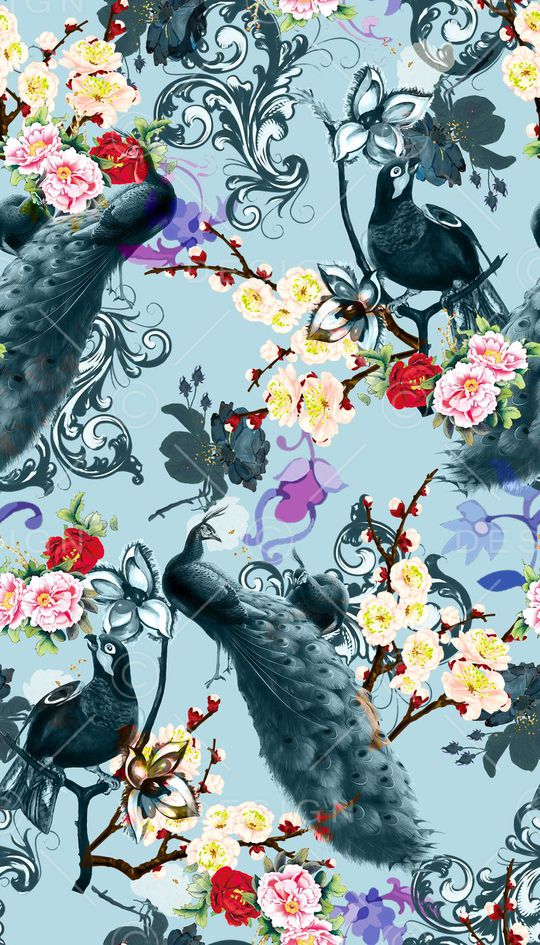 复古印花华亿平台图片