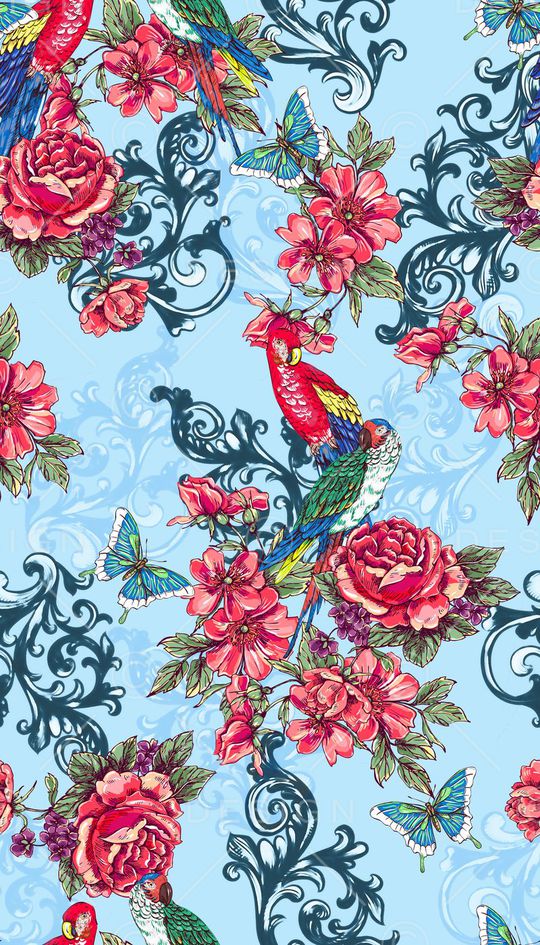 复古印花华亿平台图片