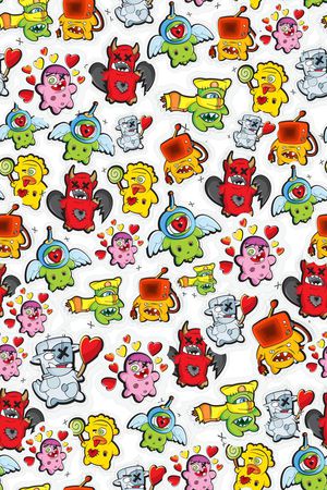 可爱印花华亿平台图片