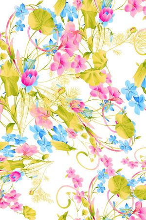 花卉 服装 家纺印花华亿平台图片