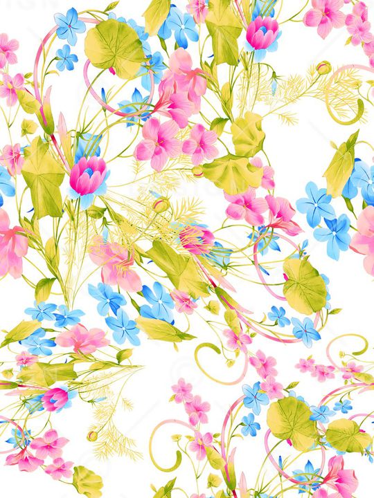 花卉 服装 家纺印花华亿平台图片