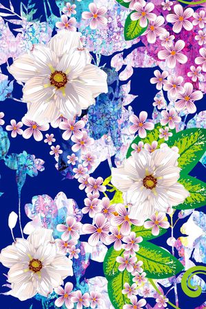 流行时尚印花华亿平台图片