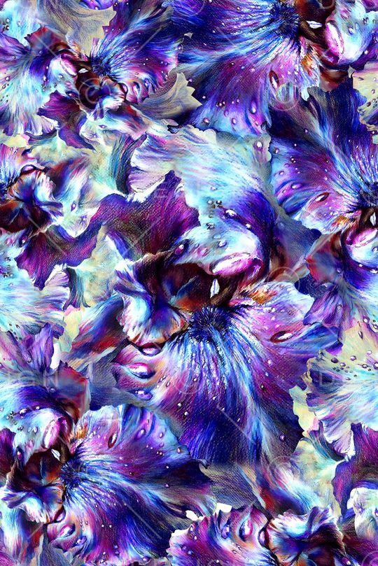 抽象印花华亿平台图片